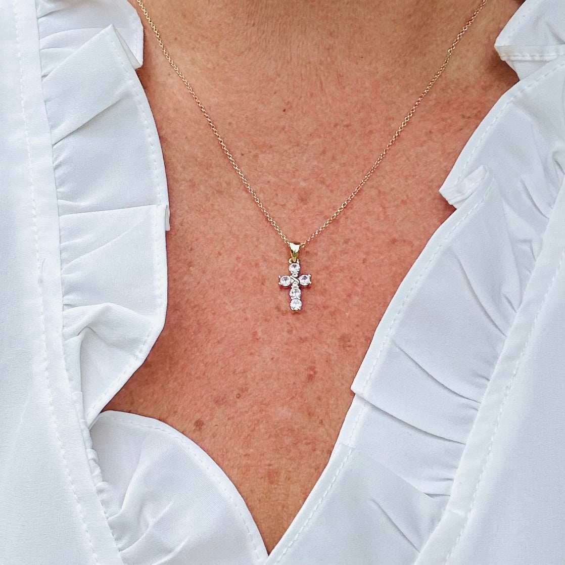 Gianna Cross-halskæde