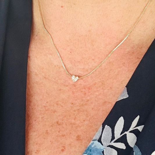 Bella Mini Heart Charms-halskæde