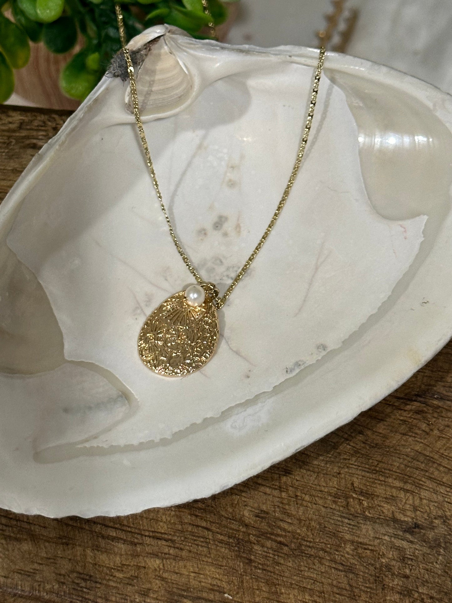 Marina Teardrop Pearl halskæde