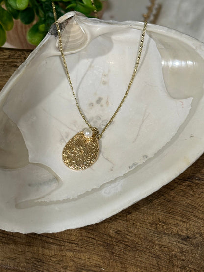 Marina Teardrop Pearl halskæde