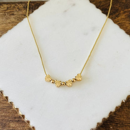 Bella Mini Heart Charms-halskæde