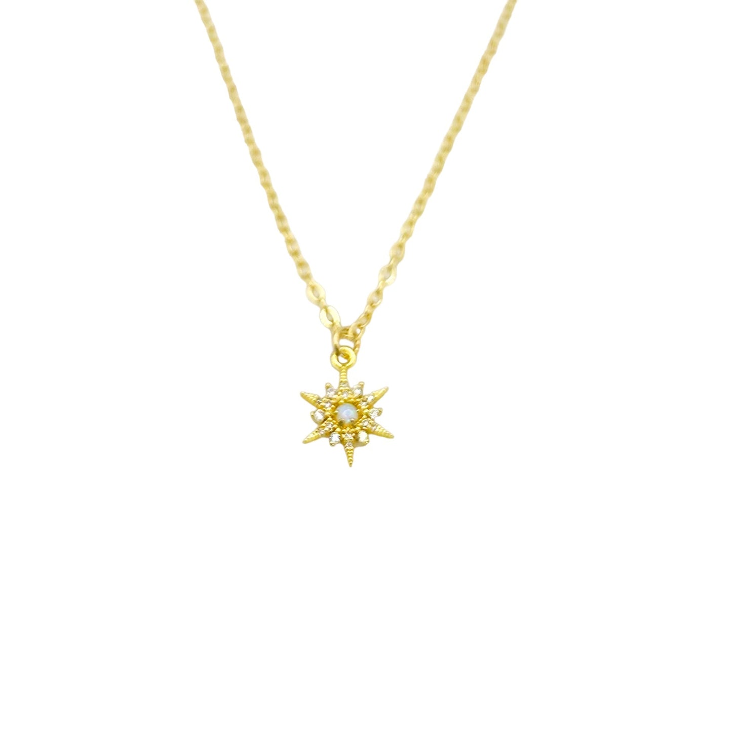 Stellina Opal Star halskæde