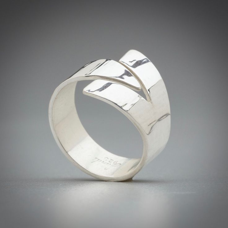 Vintage sølv åben ring