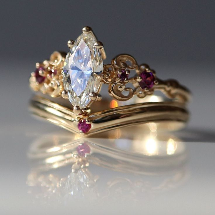 Vintage Crystal Crown guldring